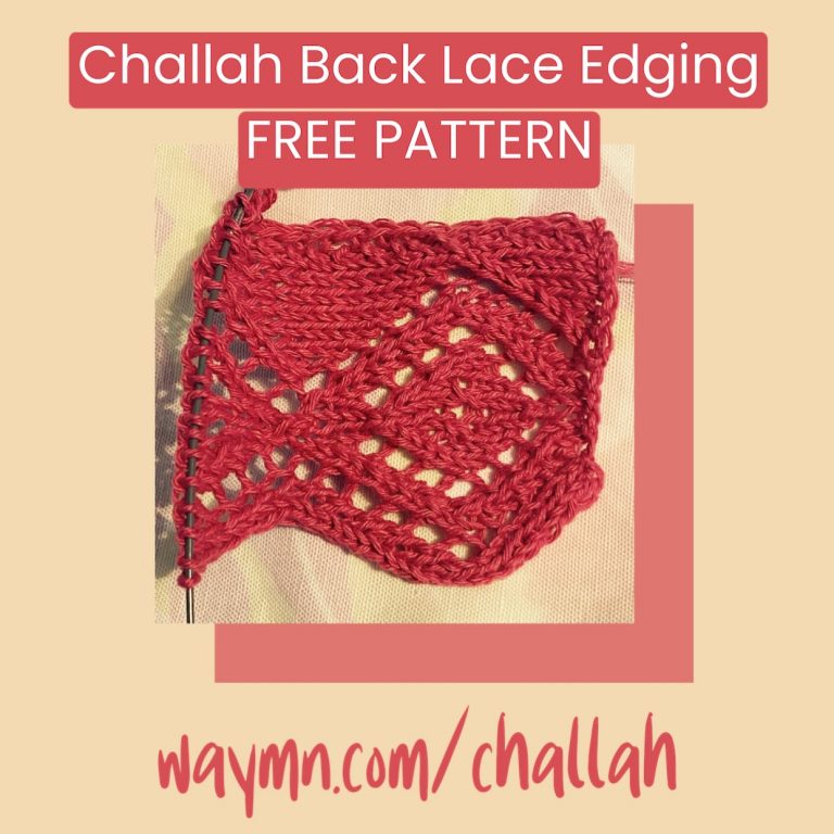 Challah Back Lace Edging